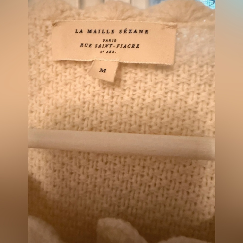 Sezane Jelani Cardigan sz M - Picture 6 of 6